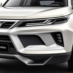 Create an exterior car design inspired by Pininfarina and SsangYong