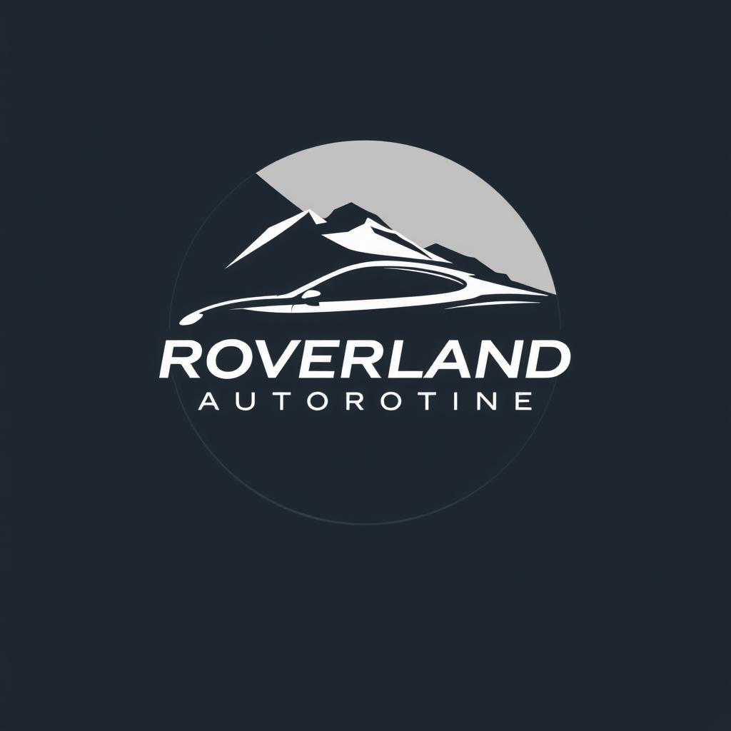 Create a logo for a car brand called Roverland Automotive