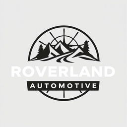 Design a logo for a car brand called Roverland Automotive