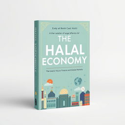 Create a book cover for a book about the halal economy