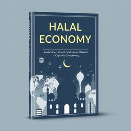 Create a book cover for a book about the halal economy