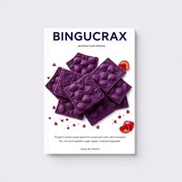 Create a business plan proposal cover with the title 'BINGUCRAX'