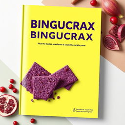 Create a business plan proposal cover with the title 'BINGUCRAX'