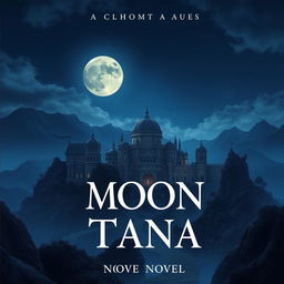 Create a book cover for a novel titled 'Moon Tana'