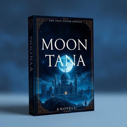 Create a book cover for a novel titled 'Moon Tana'