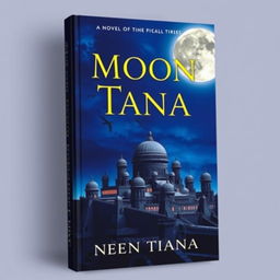 Create a book cover for a novel titled 'Moon Tana'