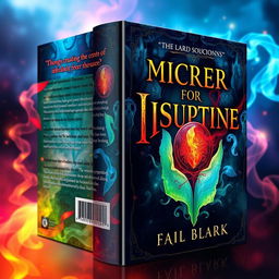 A captivating book cover for an ebook, featuring an intriguing and mysterious design