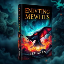 A captivating book cover for an ebook, featuring an intriguing and mysterious design