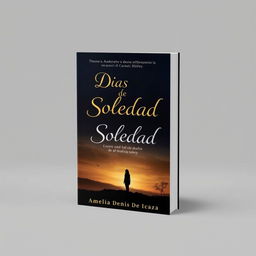 A book cover with the title 'Días De Soledad' and the author 'Amelia Denis De Icaza'