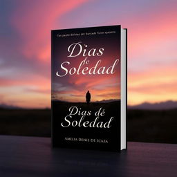 A book cover with the title 'Días De Soledad' and the author 'Amelia Denis De Icaza'