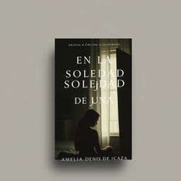 A book cover with the title 'En La Soledad De Una Mujer' and the author 'Amelia Denis de Icaza'