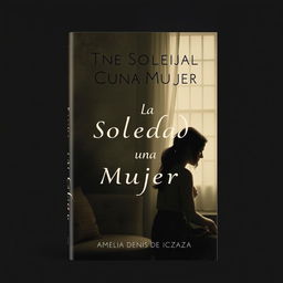 A book cover with the title 'En La Soledad De Una Mujer' and the author 'Amelia Denis de Icaza'