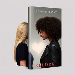 Create an authentic ebook cover for a story about a couple of girls, one elegant and the other more urban