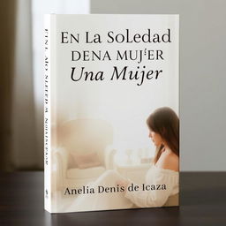 A book cover with the title 'En La Soledad De Una Mujer' and the author 'Amelia Denis de Icaza'