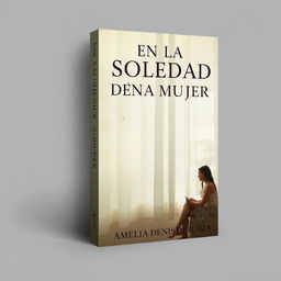 A book cover with the title 'En La Soledad De Una Mujer' and the author 'Amelia Denis de Icaza'