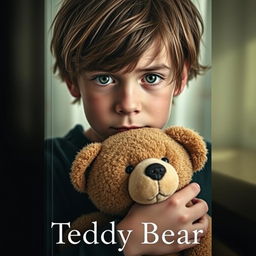 The cover of 'Teddy Bear' features a young Liam clutching a teddy bear, a poignant symbol of his lost innocence