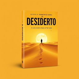 A book cover for the novel titled 'El Desierto' by the author 'Demetrio Korsi'