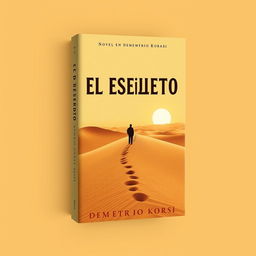 A book cover for the novel titled 'El Desierto' by the author 'Demetrio Korsi'