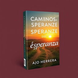 A book cover with the title 'Caminos De Esperanza' and the author 'Darío Herrera'