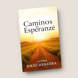 A book cover with the title 'Caminos De Esperanza' and the author 'Darío Herrera'