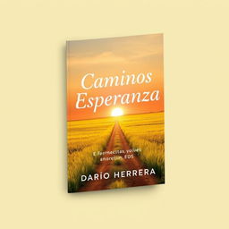 A book cover with the title 'Caminos De Esperanza' and the author 'Darío Herrera'