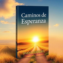 A book cover with the title 'Caminos De Esperanza' and the author 'Darío Herrera'