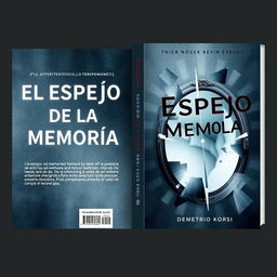 A book cover with the title 'El Espejo De La Memoria' and the author 'Demetrio Korsi'