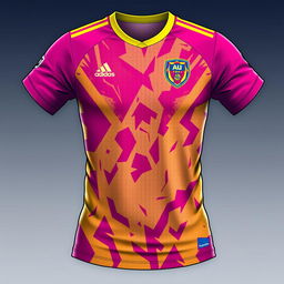 A detailed image of a football jersey