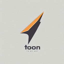 Design a logo for TOOR that incorporates elements of a car and lightning