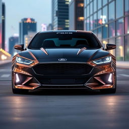 A futuristic 2025 Ford Falcon inspired by the 2016 FGX Falcon