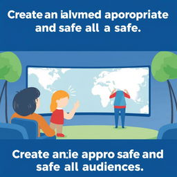 Create an image that is universally appropriate and safe for all audiences