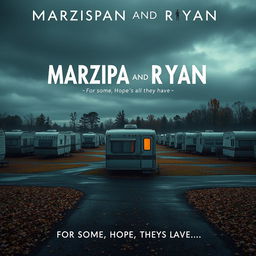 A horror movie poster titled 'Marzipan and Ryan', with the subtitle 'For some, Hope is all they have