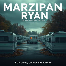 A horror movie poster titled 'Marzipan and Ryan', with the subtitle 'For some, Hope is all they have