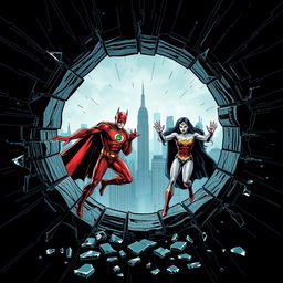 Create a detailed black tinted glass hole with intricate thin lines and subtle shades of color, giving off a sense of depth and dimension