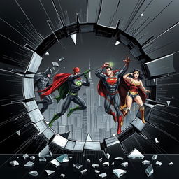 Create a detailed black tinted glass hole with intricate thin lines and subtle shades of color, giving off a sense of depth and dimension