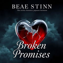 Create a book cover for a novel titled 'Broken Promises'