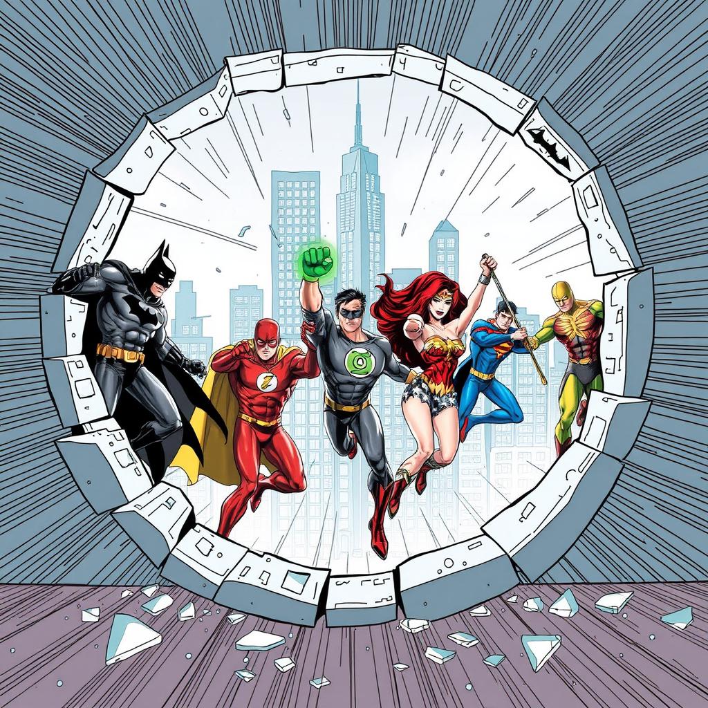 Create a detailed glass hole with intricate thin lines and subtle shades of color, giving off a sense of depth and dimension