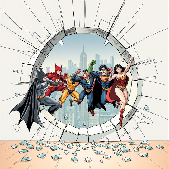 Create a detailed glass hole with intricate thin lines and subtle shades of color, giving off a sense of depth and dimension