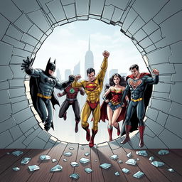 Create a detailed cracked glass hole with intricate thin lines and subtle shades of color, giving off a sense of depth and dimension