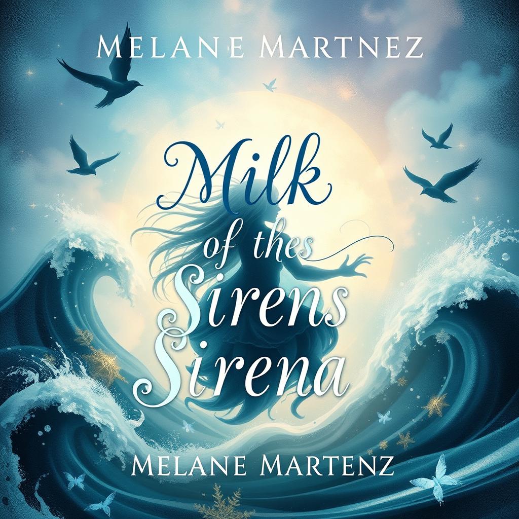 Create a book cover in Spanish for 'Milk of the Sirens' by Melanie Martinez