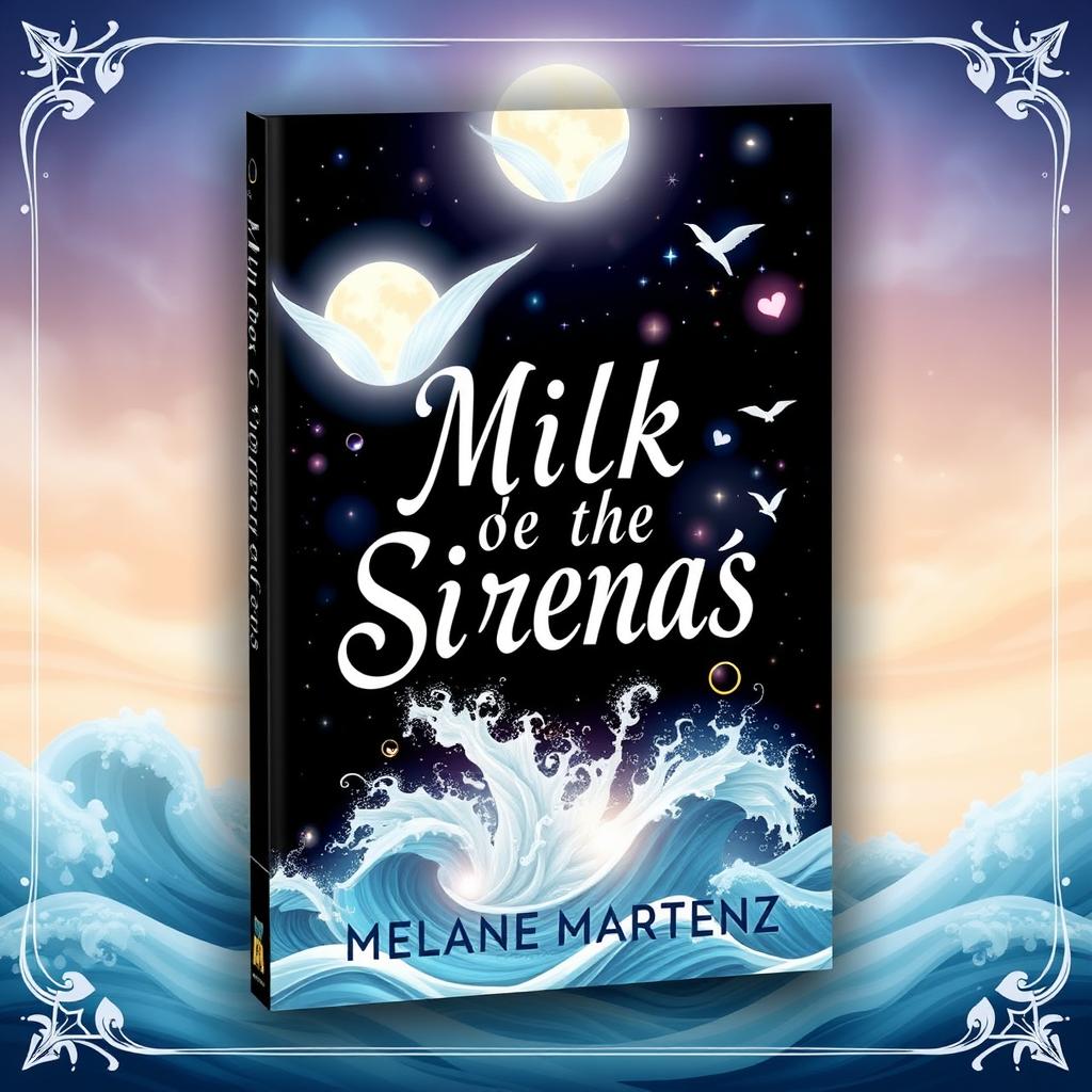 Create a book cover in Spanish for 'Milk of the Sirens' by Melanie Martinez