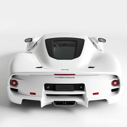 A hypercar from 2004, painted in white, named Joroz