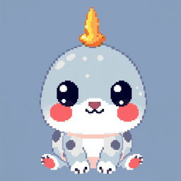 Create pixelated kawaii animals