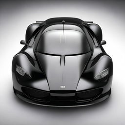 A hypercar from 2004, painted in black, named Joroz