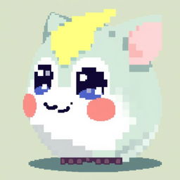 Create pixelated kawaii animals