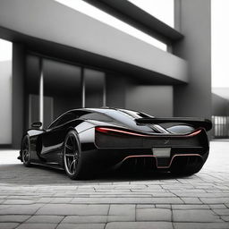 A hypercar 2004 version, painted in black, named Joroz