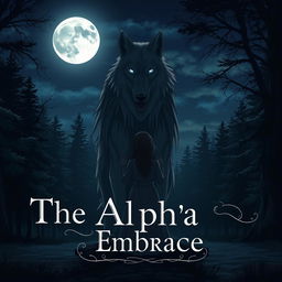 A high-definition anime-style image titled 'The Alpha's Embrace'