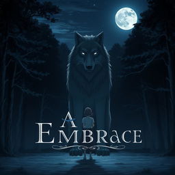 A high-definition anime-style image titled 'The Alpha's Embrace'