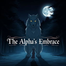 A high-definition anime-style image titled 'The Alpha's Embrace'