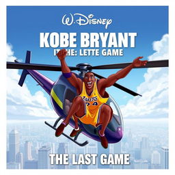 A Disney movie poster meme titled 'Kobe Bryant: The Last Game'